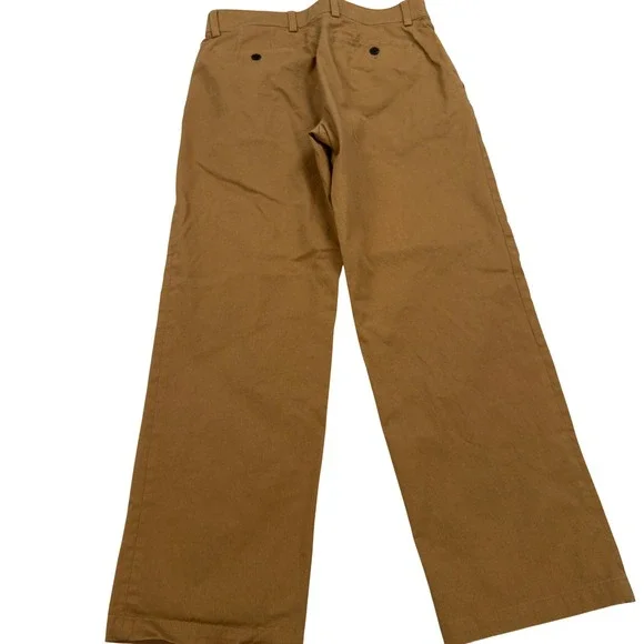 Theory Project Sharp Cotton Twill Wide Leg Pants Womens 30 Brown MP02 - Picture 7 of 8